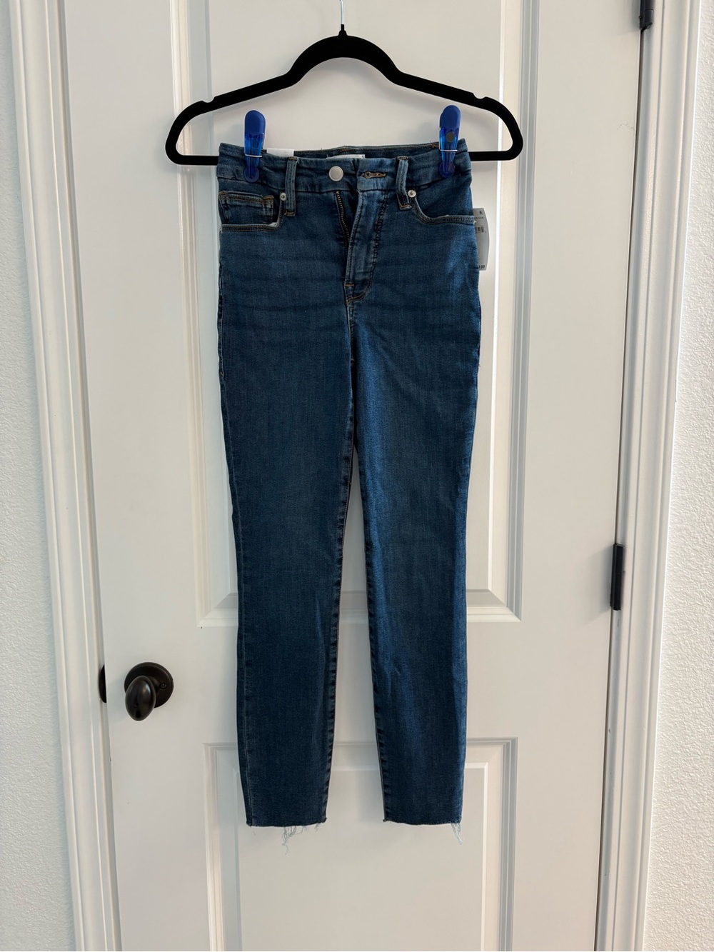 Good American High-Rise Skinny Jeans Good Legs Crop